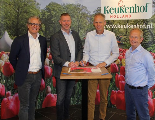 Tekenmoment Keukenhof 29 augustus 2022